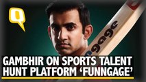 Gautam Gambhir Launches a Sports Talent Hunt Platform ‘Funngage’