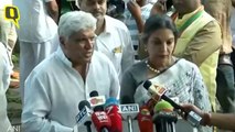 Javed Akhtar and Shabana Azmi Pay Their Respects to Former PM Vajpayee