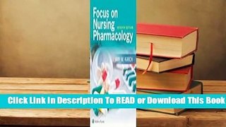 Full E-book Focus on Nursing Pharmacology  For Trial