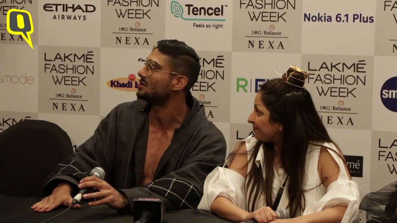 Prateik Babbar at LFW 2018