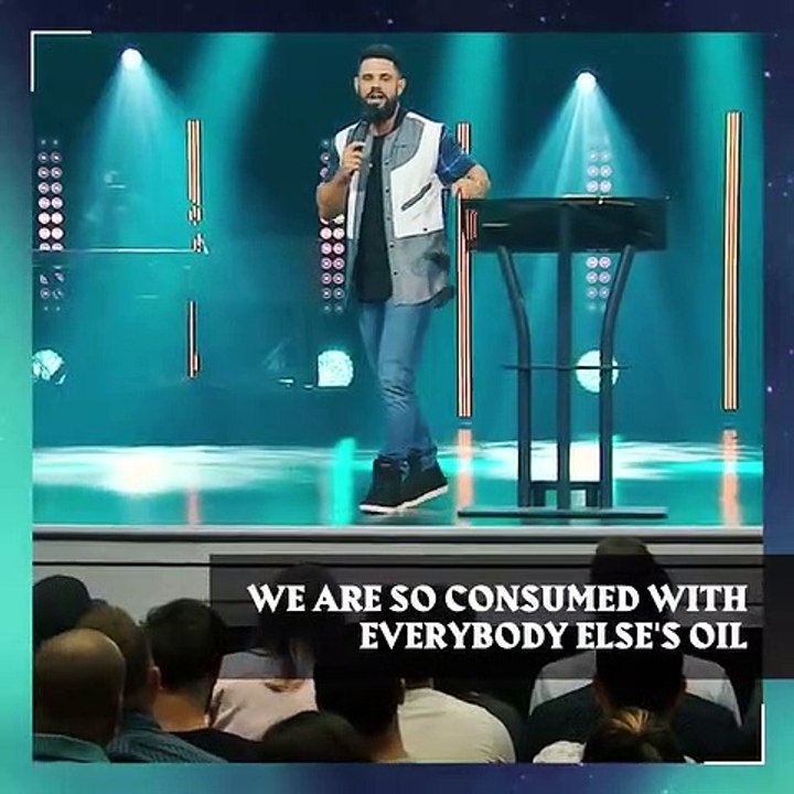 The enemy can’t take your oil. Pastor Steven Furtick