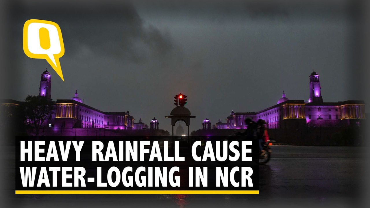 Delhi NCR Wakes up to Water-Logged Streets After Heavy Rainfall