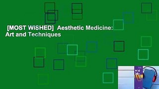 [MOST WISHED]  Aesthetic Medicine: Art and Techniques