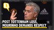 Jose Mourinho Walks Out of Media Session Demanding Respect | The Quint