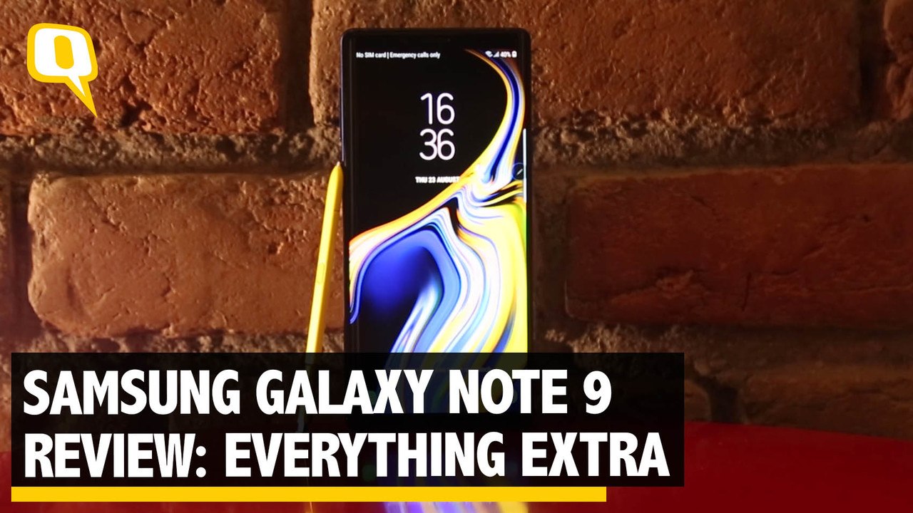 Samsung Galaxy Note 9 Review: It's a 'Note' Tha...