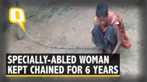 Specially Abled Woman Kept Chained for Over Six Years, Rescued