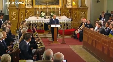 Орбан и Меркель отметили падение "железного занавеса"