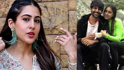 Sara Ali Khan ने  Love के सवाल के जवाब में क्यों नहीं लिया Kartik Aryan का नाम ? | FilmiBeat
