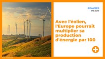 Avec l'éolien, l'Europe pourrait multiplier sa production d'énergie par 100