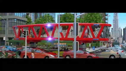 Konsept itfaiye aracı gelecekte yangınları kolayca söndürebilir