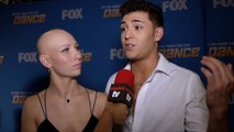 Madison Jordan and Ezra Sosa Interview “SYTYCD Season 16” Studio Show Round 2 Red Carpet