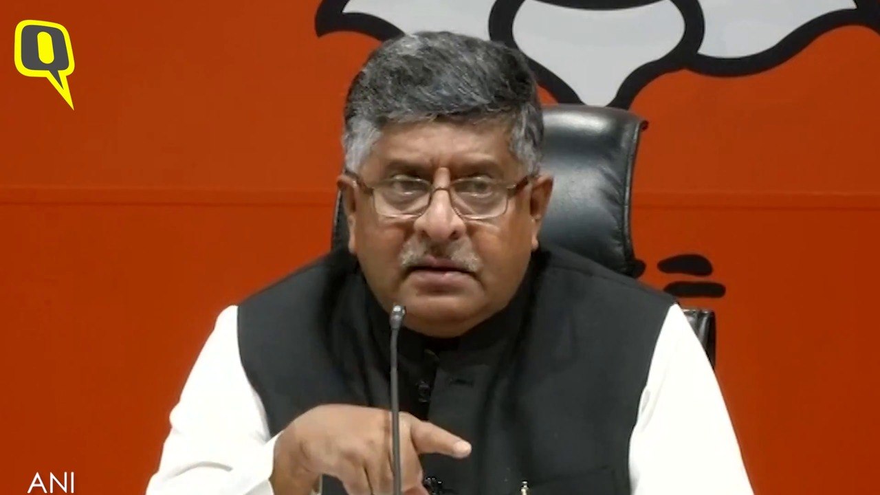 Oppn Took to Violence to Make Bandh a Success: Ravi Shankar Prasad