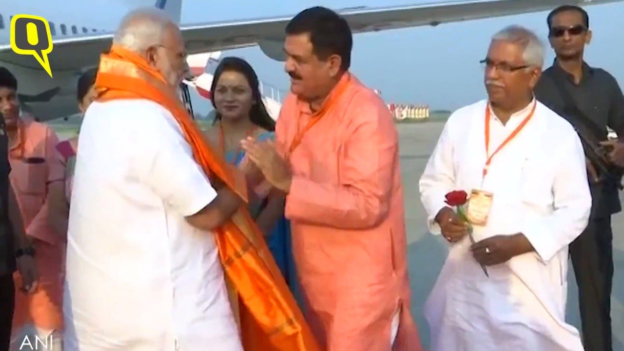 On His Birthday, PM Modi Arrives in Varanasi