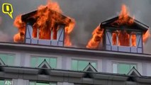 Fire Breaks Out in Five-Star Hotel Pamposh in Srinagar