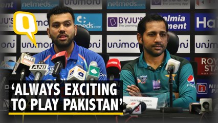 Download Video: Weather, Banned Players: Asia Cup Captains Catch up on Cricket Gossip | The Quint