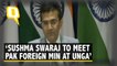 Sushma Swaraj to Meet Pak Foreign Minister in New York: MEA
