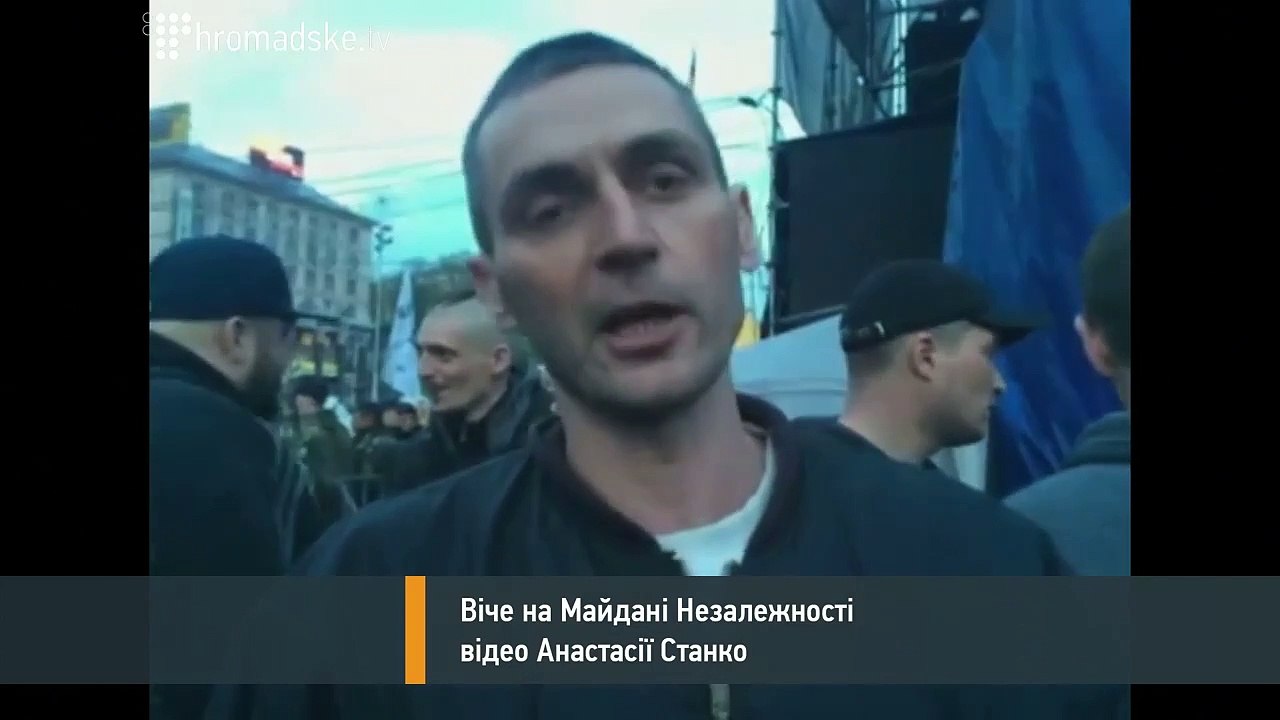 Учасники Віче вимагають озброїти народне ополчення. 2014 год.