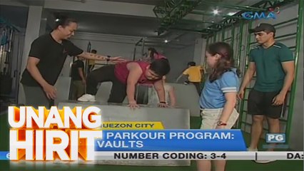 Unang Hirit: Indoor Parkour Gym for kids!