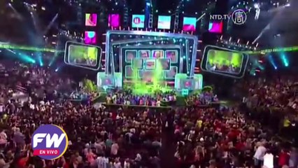 Coco estuvo en la conferencia de prensa de los kids' choice awards argentina