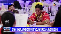 DSWD, kinilala ang community volunteers sa CARAGA region