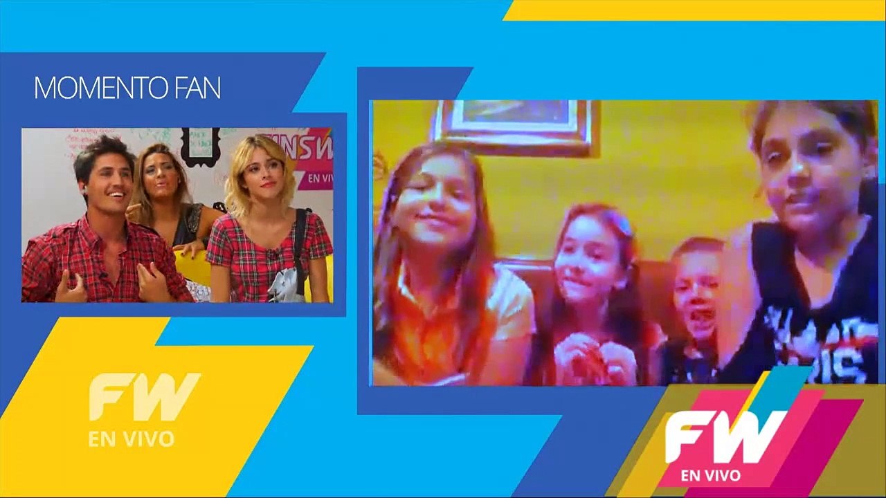 Momento fan con Tini
