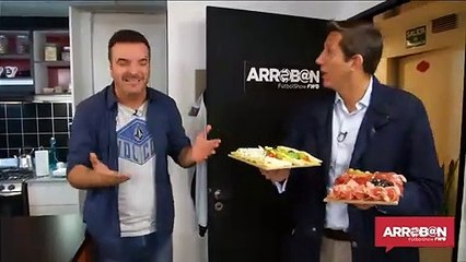 ¡Juan Pablo Varsky llegó a Arrob@n y trajo la picada!