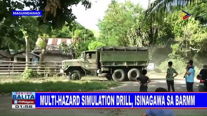 Multi-hazard simulation drill, isinagawa sa BARMM