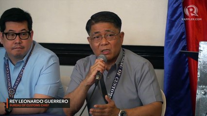 Customs chief Guerrero announces internal cleanup updates