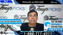 Phillies Red Sox MLB Pick 8/20/2019