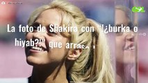 La foto de Shakira con “!¿burka o hiyab?!” que arrasa Instagram