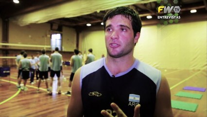 Facundo Santucci, el líbero de la selección: "arranqué en Boca con 14 años" - parte 1