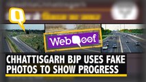 Chhattisgarh BJP Uses Photos From Gujarat, Abroad to Show Progress