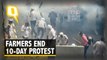After Midnight March, Farmers End Protest at Delhi’s Kisan Ghat