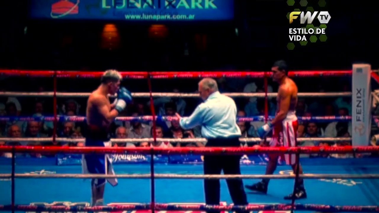 Uno noche de box en el Luna Park con Omar Narváez