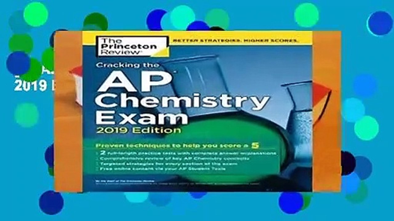 [READ] Cracking The Ap Chemistry Exam, 2019 Edition (College Test Preparation)