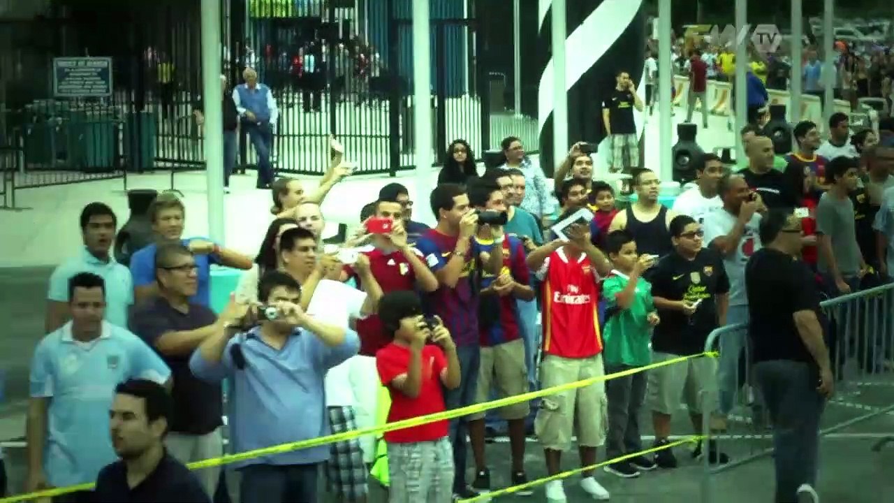 Didier Droga, en un partido amistoso en Miami: "Es muy lindo estar con grandes jugadores"