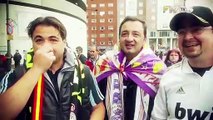 Las locuras de los hinchas del Real Madrid en el Santiago Bernabéu