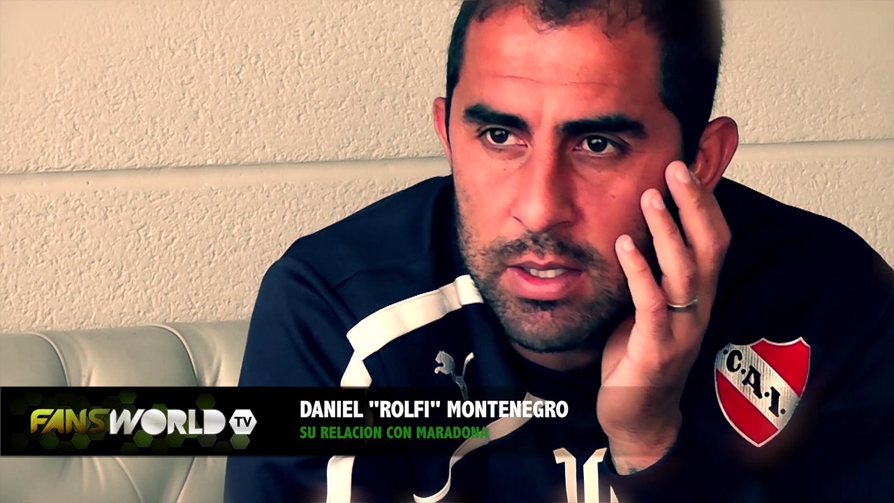 Rolfi Montenegro, sobre el llamado de Maradona: "fue un momento hermoso"