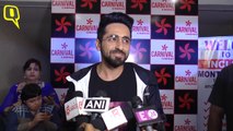Ayushmann Khurrana watches 'AndhaDhun' with his fans at the theater