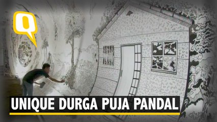 ‘Save The Environment’ Is This Pandal’s Message on Durga Puja