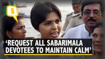 Trupti Desai Asks Devotees to Protest Peacefully