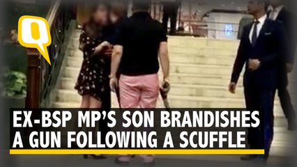 Former BSP MP’s Son Brandishes Gun During a Fight Outside 5-Star Delhi Hotel