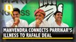 After Joining Congress, Manvendra Singh Says Parrikar Sick Due to Rafale Files