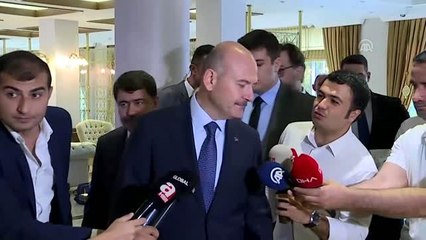 Soylu: "Terörle demokrasi arasına bir meşru kanal açmaya çalışanlar sorumsuzluk işlemektedirler"