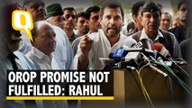 Rahul Gandhi: If Voted to Power, Congress Will Fulfil OROP Commitments