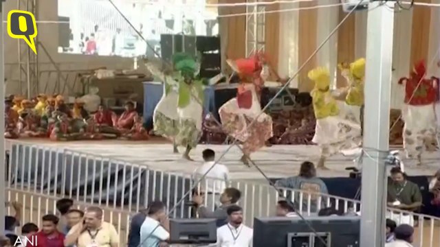 Celebrations Underway Near Sardar Vallabhbhai Patel's Statue of Unity