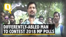 Differently-Abled Man Quits Job at Infosys to Contest MP Elections