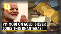 You Can Buy Gold and Silver Coins with PM Modi's face engraved, this Dhanteras!