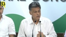 BJP Ready To  Risk Country's Economic Independence For Political Gain: Manish Tewari