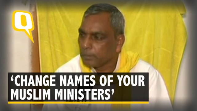 ‘Change Names of Your Muslim Ministers’: OP Rajbhar Attacks BJP